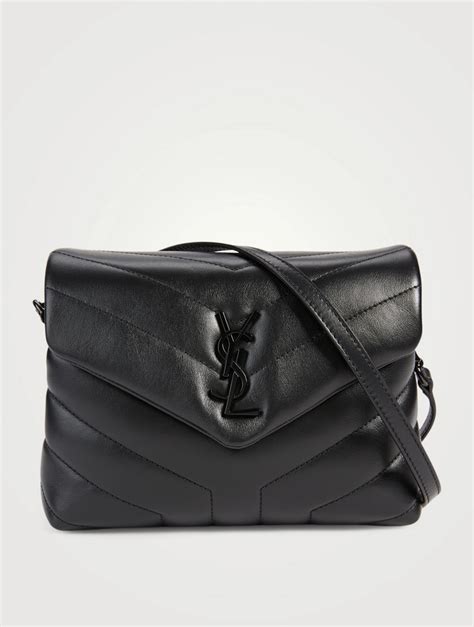 ysl bags crossbody black|YSL all black crossbody bag.